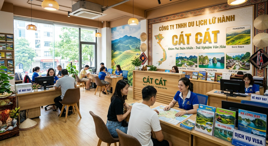 Công ty TNHH Du Lịch Lữ Hành Cát Cát