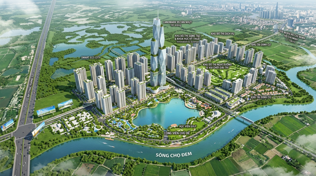KHU PHỨC HỢP CAO TẦNG XÃ TÂN NHỰT